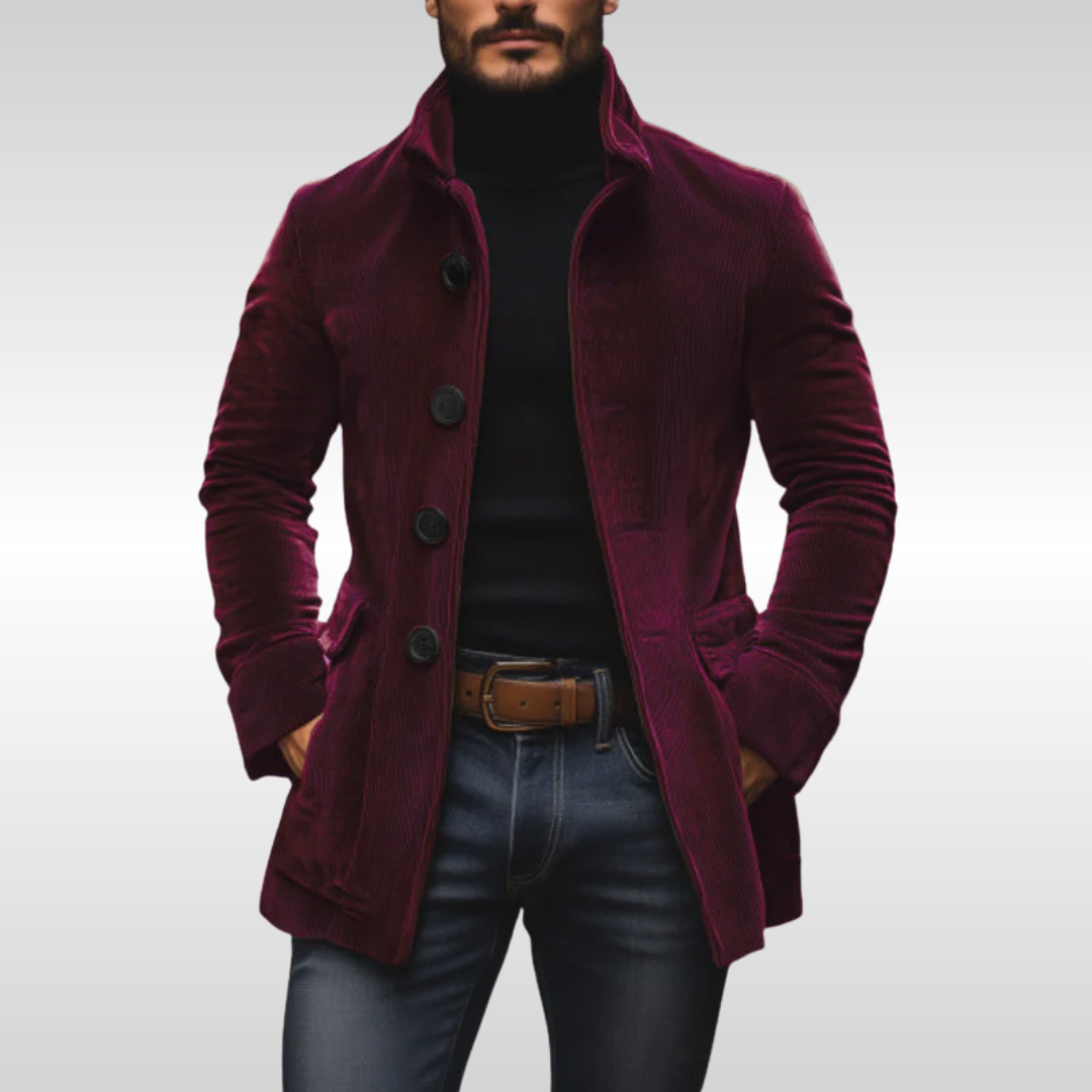 James - Ribbed Velvet Jacket