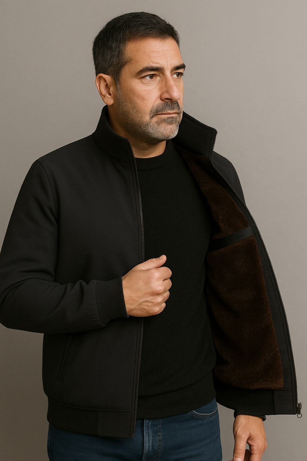 WarmShield™ Men’s Fleece-Lined Winter Jacket