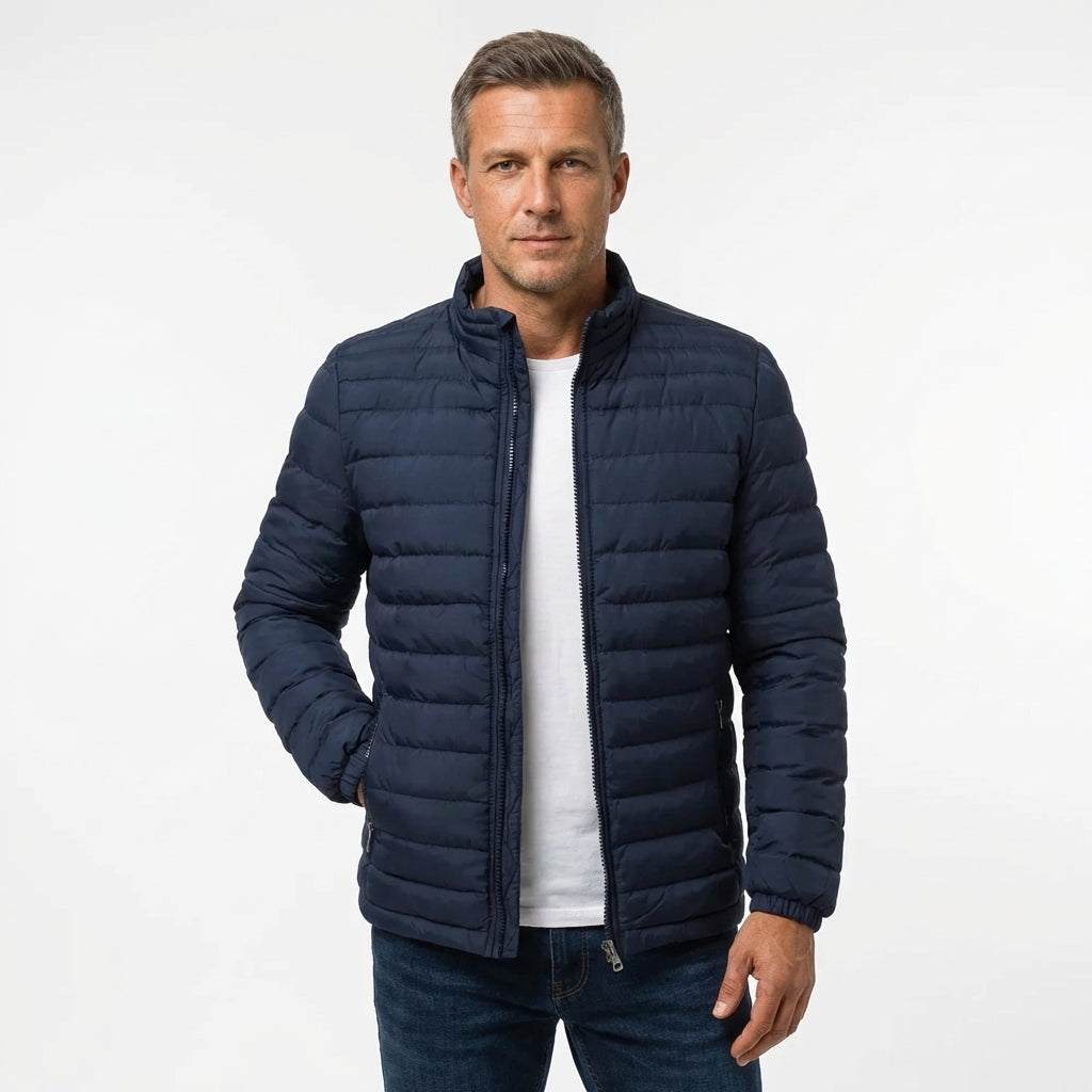 Findenal | MEN'S URBAN-STYLE QUILTED PUFFER JACKET