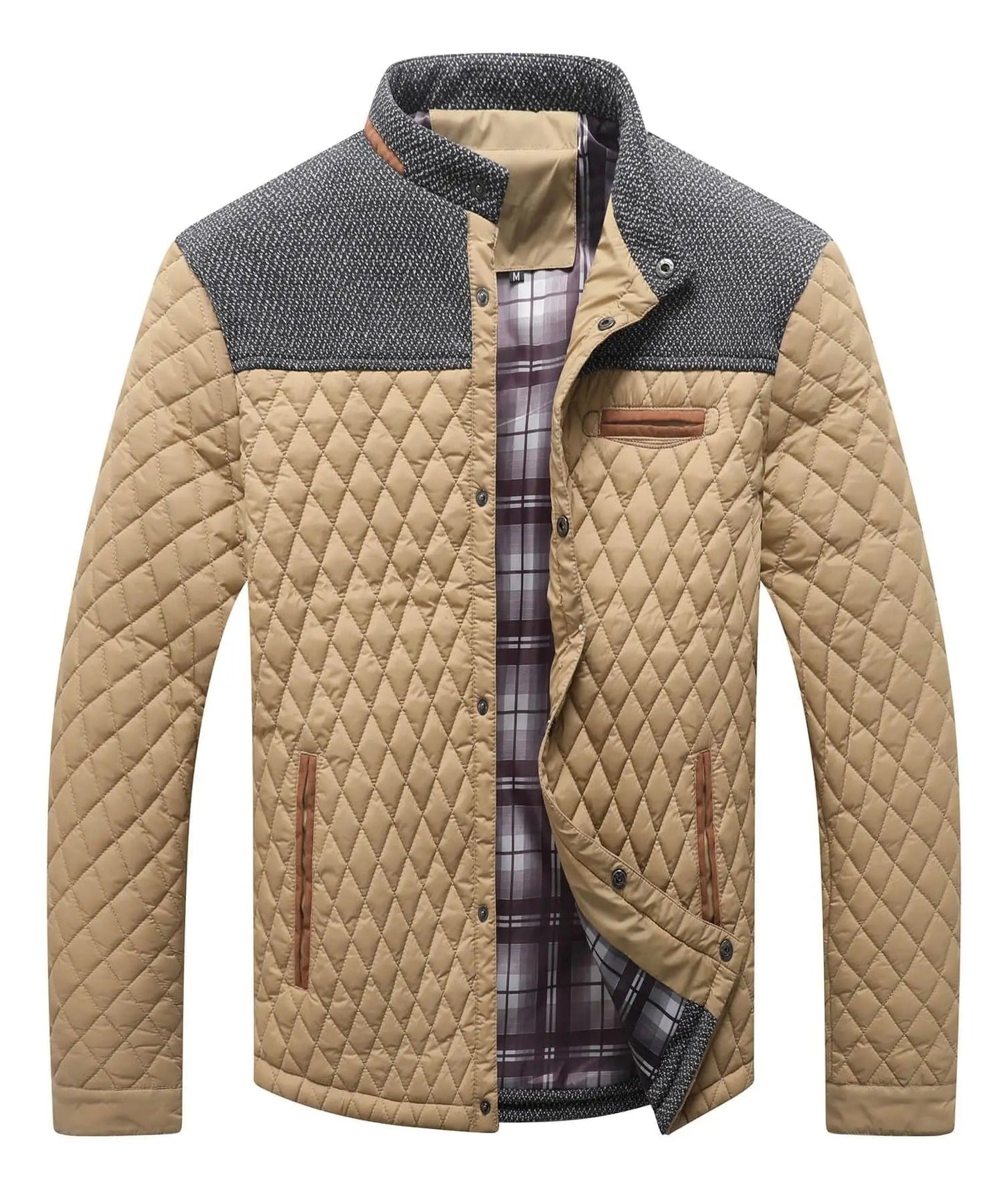 Elegant quilted jacket with style and comfort