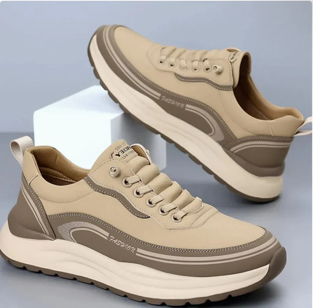 Casual men's slip-on sneakers with non-slip soles