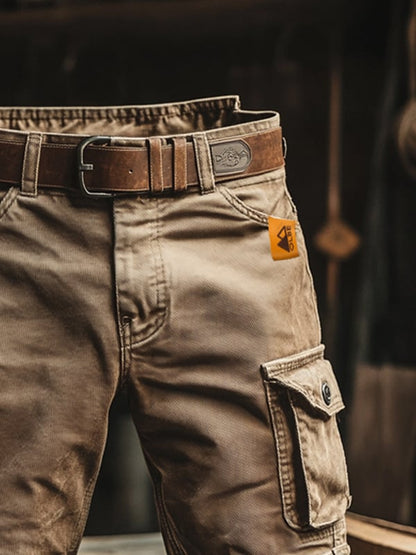 Cazel | Short cargo rétro à poches multiples
