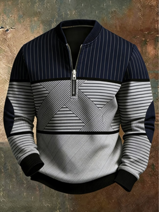 Victor | Stylish Men's Half-Zip Sweater