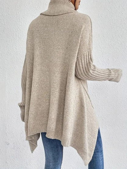 Den mysiga lyxiga oversized turtlenecken