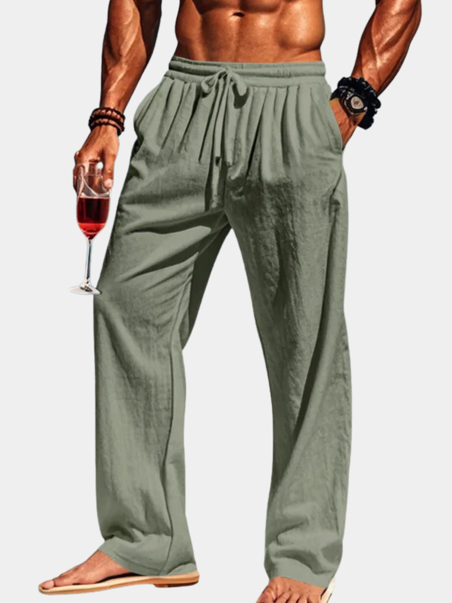 Findenal | Lightweight Linen Summer Pants