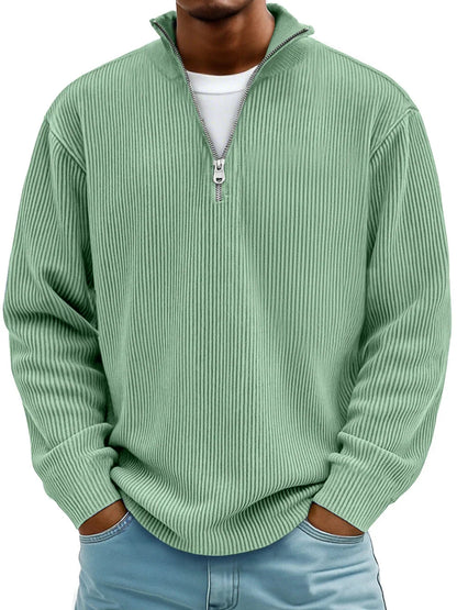 Elijah | Modern Half-Zip Sweater Ease (1+1 Free)