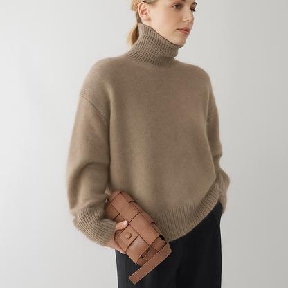 Liva™ Turtleneck Sweater – Soft, Warm & Timelessly Elegant