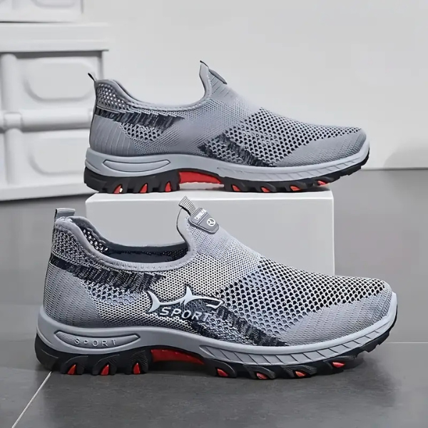 Breathable Slip-On Sneakers – Lightweight Comfort & All-Day Support