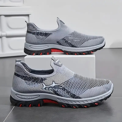 Breathable Slip-On Sneakers – Lightweight Comfort & All-Day Support