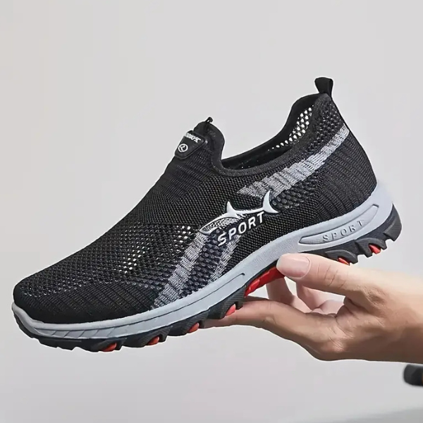 Breathable Slip-On Sneakers – Lightweight Comfort & All-Day Support