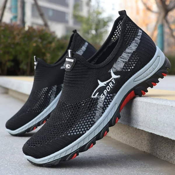 Breathable Slip-On Sneakers – Lightweight Comfort & All-Day Support