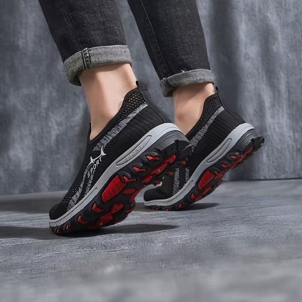 Breathable Slip-On Sneakers – Lightweight Comfort & All-Day Support