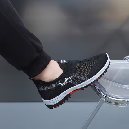 Breathable Slip-On Sneakers – Lightweight Comfort & All-Day Support