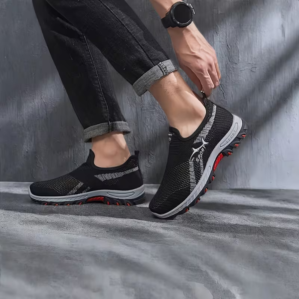 Breathable Slip-On Sneakers – Lightweight Comfort & All-Day Support