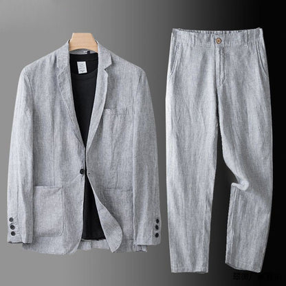 Findenal | Premium Linen Suit with Classic Cut