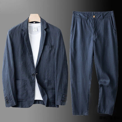 Findenal | Premium Linen Suit with Classic Cut