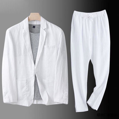 Findenal | Premium Linen Suit with Classic Cut