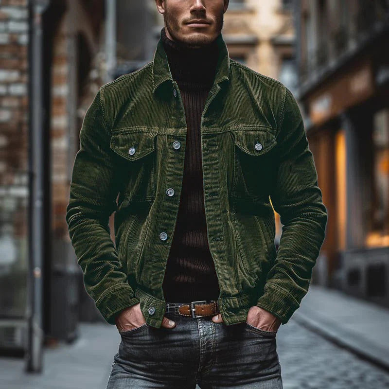 Urban Corduroy Jacket – Rugged Style, Refined Fit