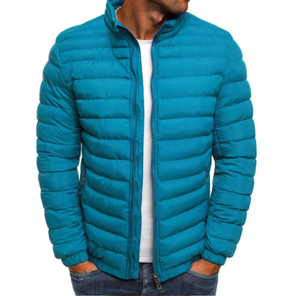Findenal | MEN'S URBAN-STYLE QUILTED PUFFER JACKET