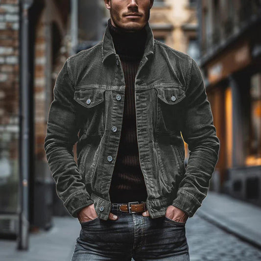 Urban Corduroy Jacket – Rugged Style, Refined Fit