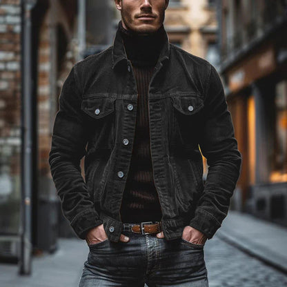 Urban Corduroy Jacket – Rugged Style, Refined Fit