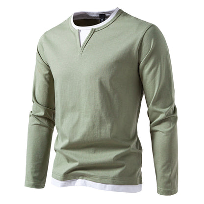 Long-sleeved shirt for men – modern look & maximum comfort