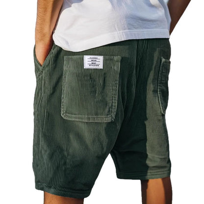 Victor | Chic Velour Shorts