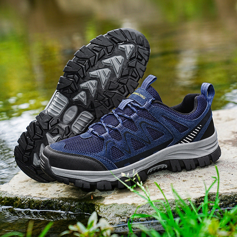 Men’s Outdoor Trail Sneakers – Durable, Grip-Ready Performance Shoes