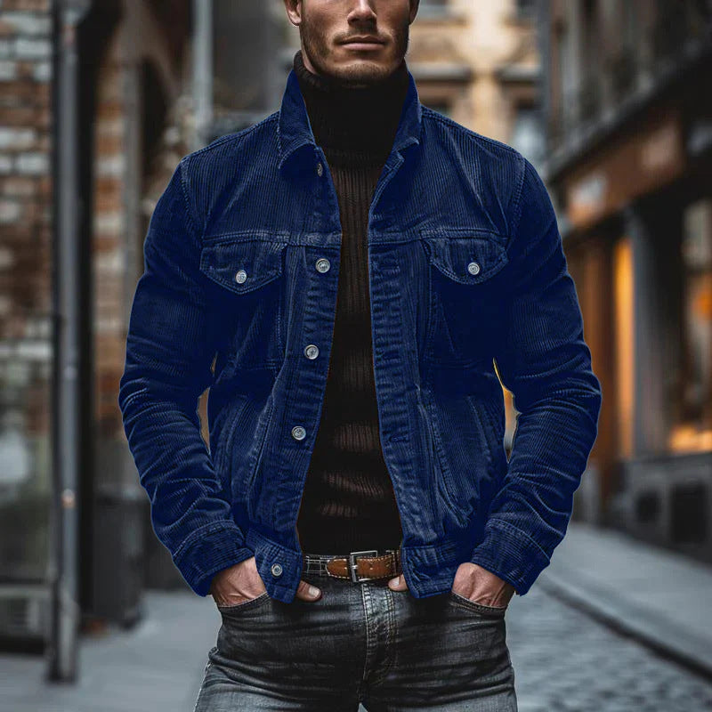 Urban Corduroy Jacket – Rugged Style, Refined Fit