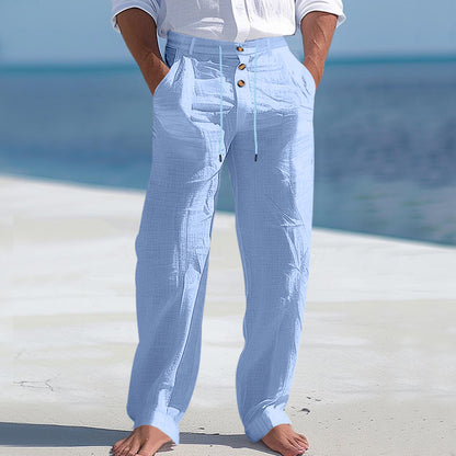 FINDENAL | LIGHTWEIGHT LINEN SUMMER PANTS