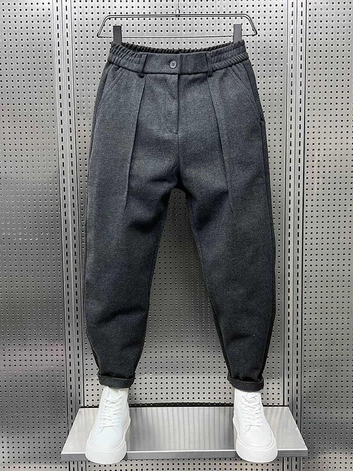 LAURENT™ | ELEGANT TEXTURED PANTS