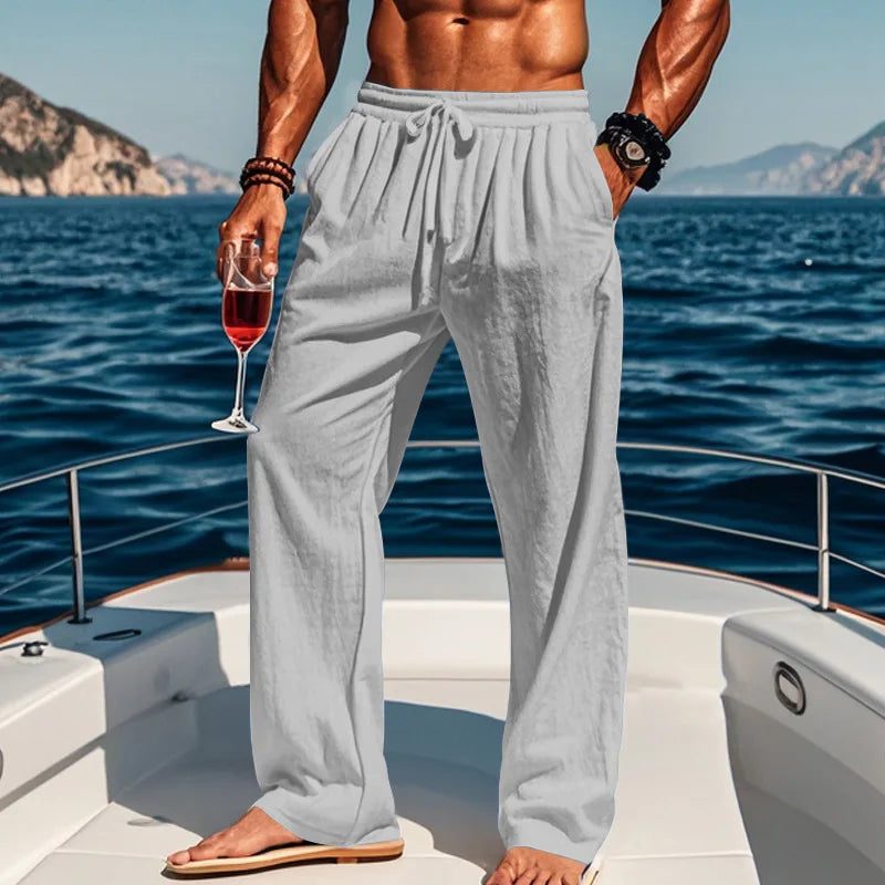 Findenal | Lightweight Linen Summer Pants