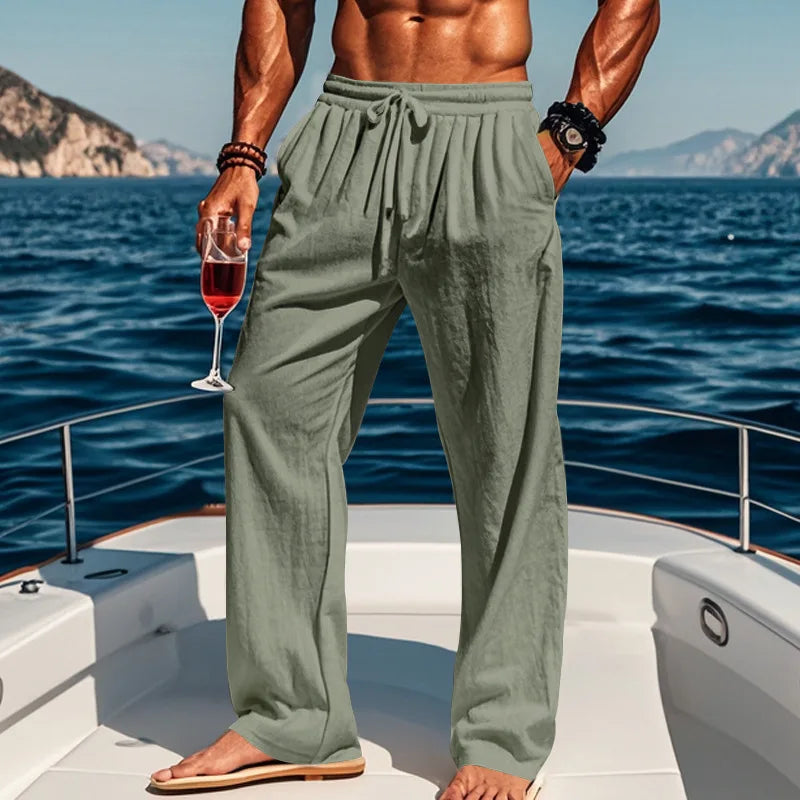 Findenal | Lightweight Linen Summer Pants