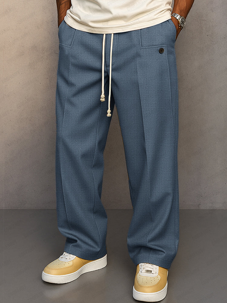 UrbanEase™ Relaxed Drawstring Trousers