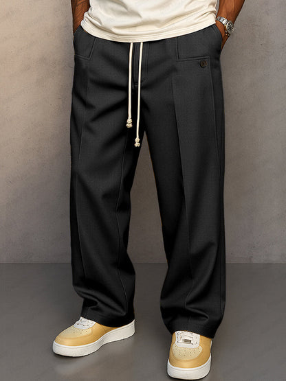 UrbanEase™ Relaxed Drawstring Trousers