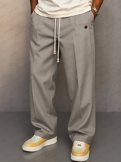 UrbanEase™ Relaxed Drawstring Trousers