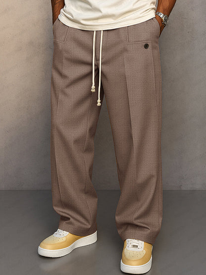 UrbanEase™ Relaxed Drawstring Trousers
