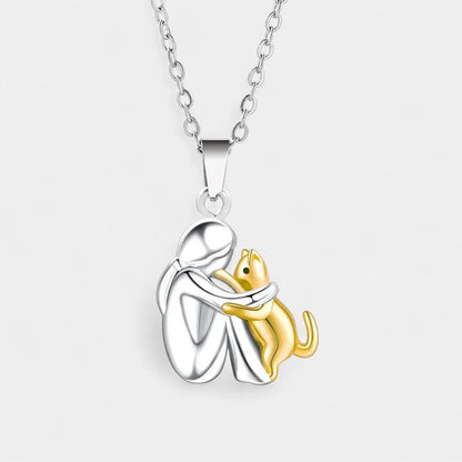 “Eternal Friendship” Pendant – A Symbol of Love Between Humans and Cats