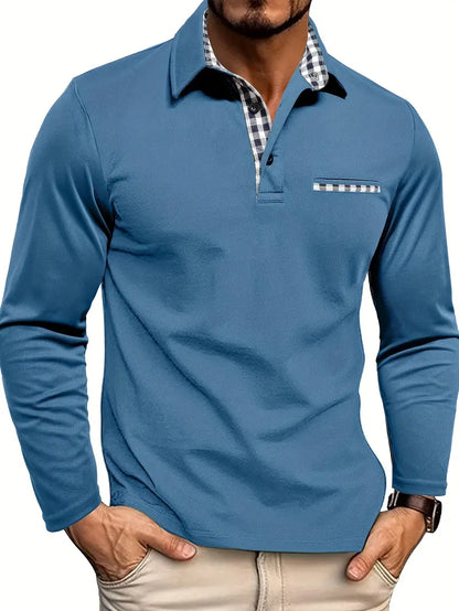 Findenal – Premium long-sleeved polo shirt
