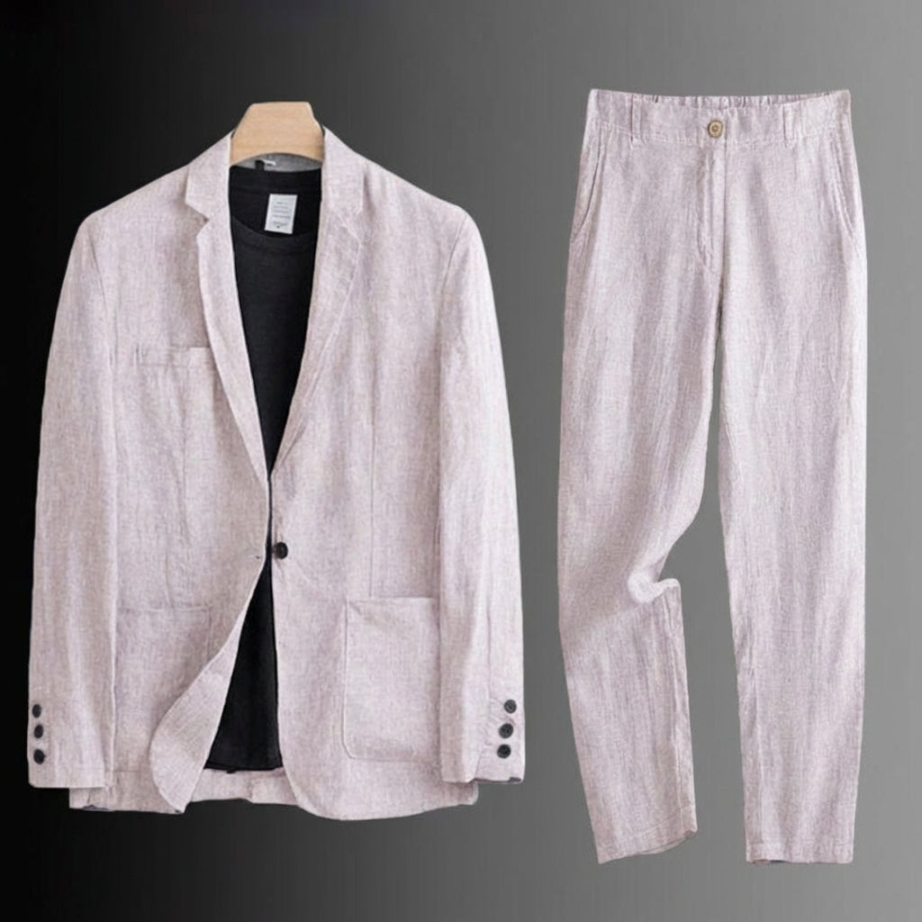 Findenal | Premium Linen Suit with Classic Cut