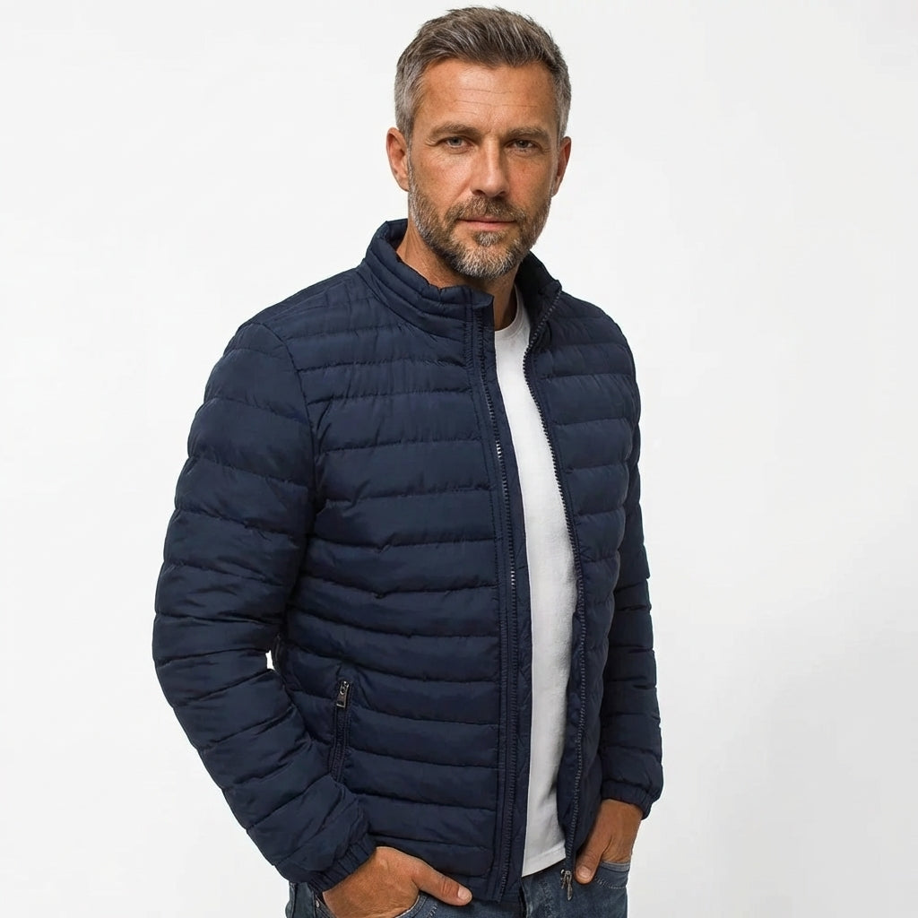 Findenal | MEN'S URBAN-STYLE QUILTED PUFFER JACKET