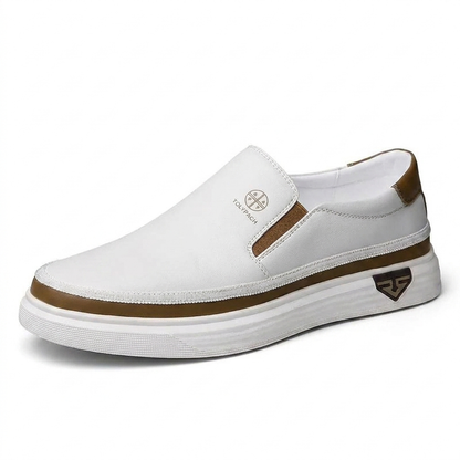 Findenal – Men's Leather Slip-On Sneakers