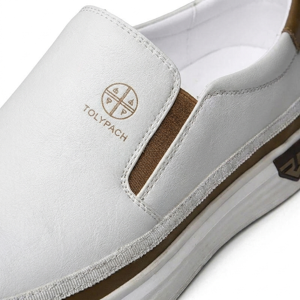 Findenal – Men's Leather Slip-On Sneakers