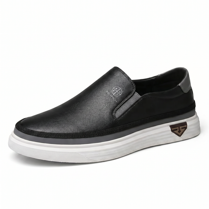 Findenal – Men's Leather Slip-On Sneakers