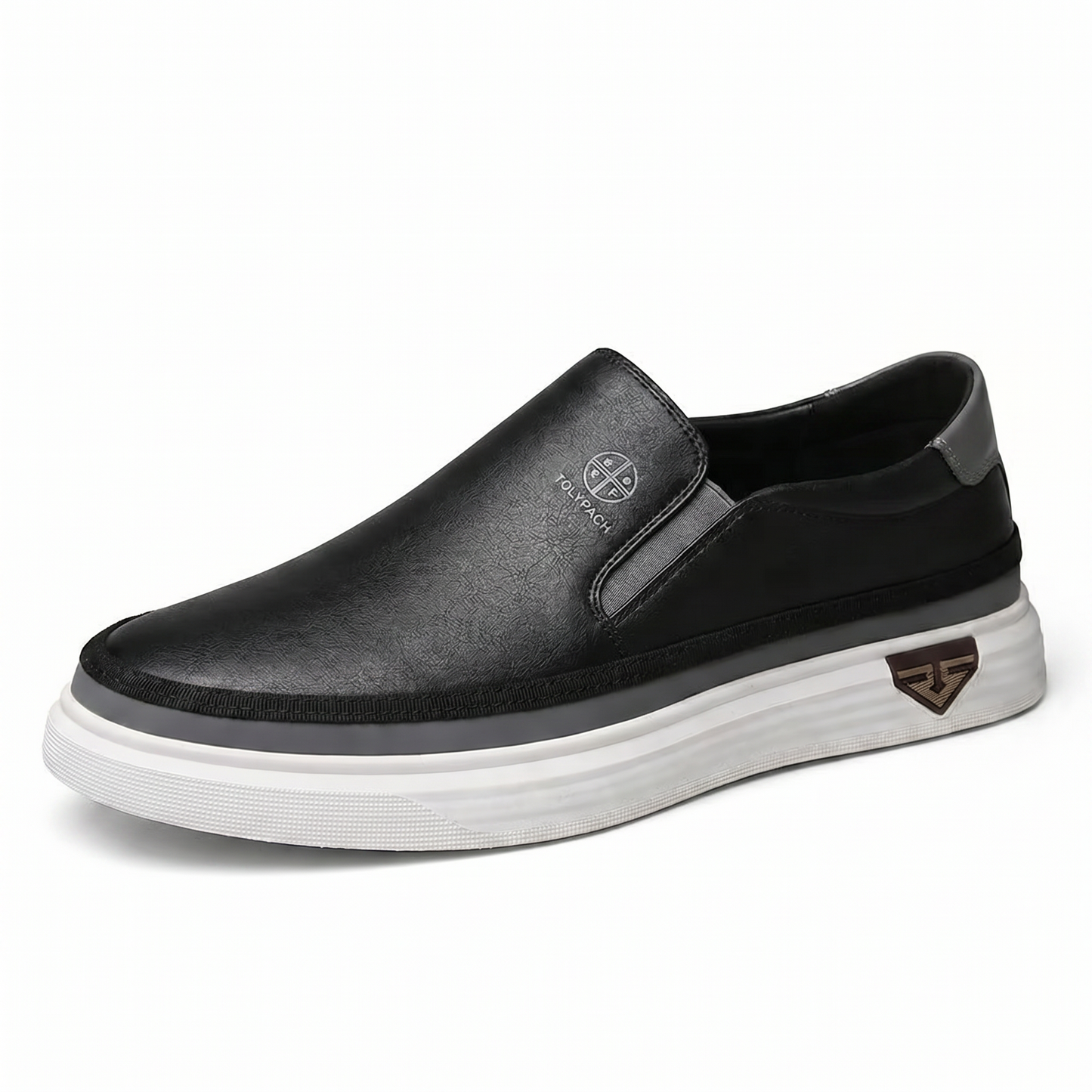 Findenal – Men's Leather Slip-On Sneakers