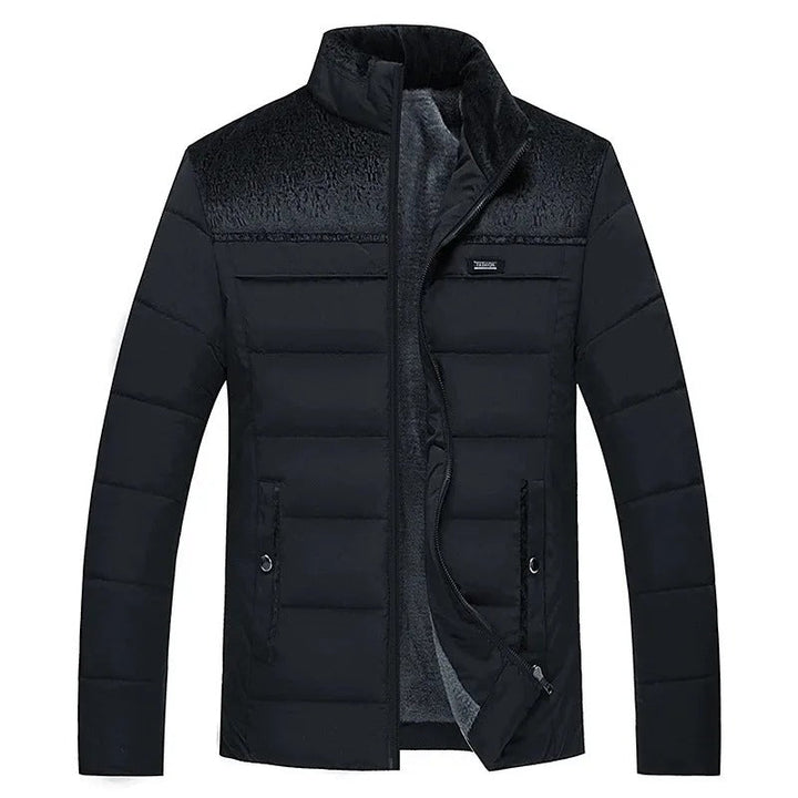 Giacca da uomo per l'inverno con calda fodera in pile: classica ed elegante