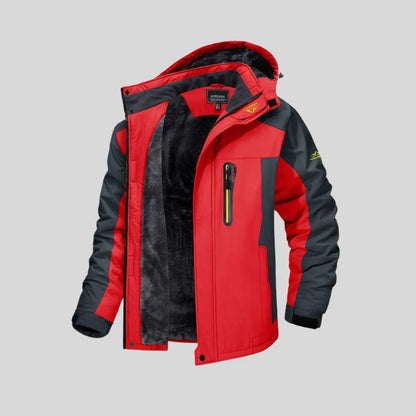 Alex™ – Waterproof Fleece-Lined Hooded Jacket